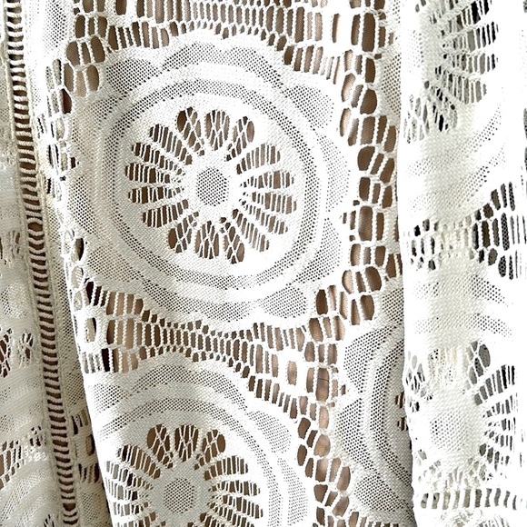 Ivory White Ivory  Midi Dress NWOT - Picture 3 of 8